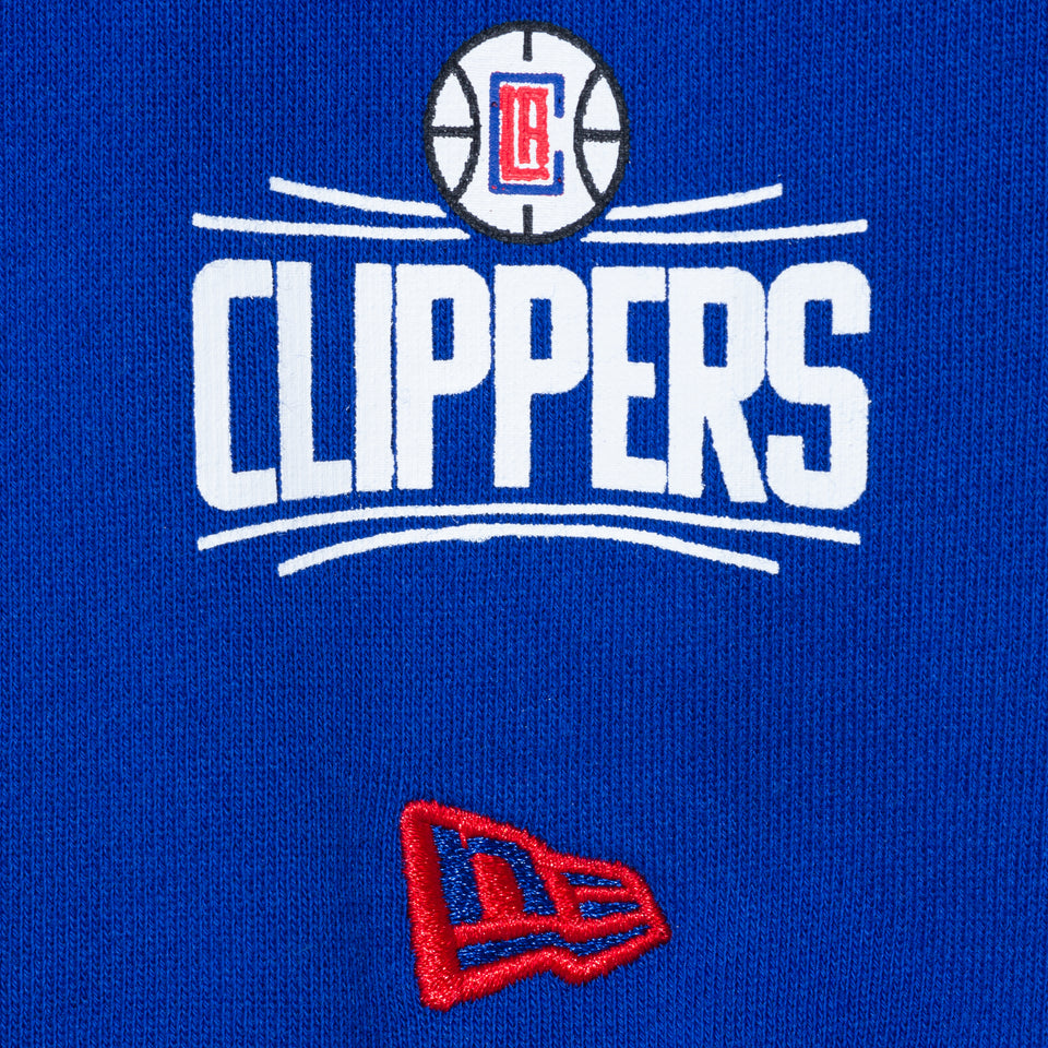 裏毛 スウェット クルーネック XLARGE x NBA ロサンゼルス・クリッパーズ ブルー