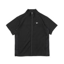 半袖 クロスウェアジャケット NEW ERA ブラック × ブラック/ホワイト【 Performance Apparel 】