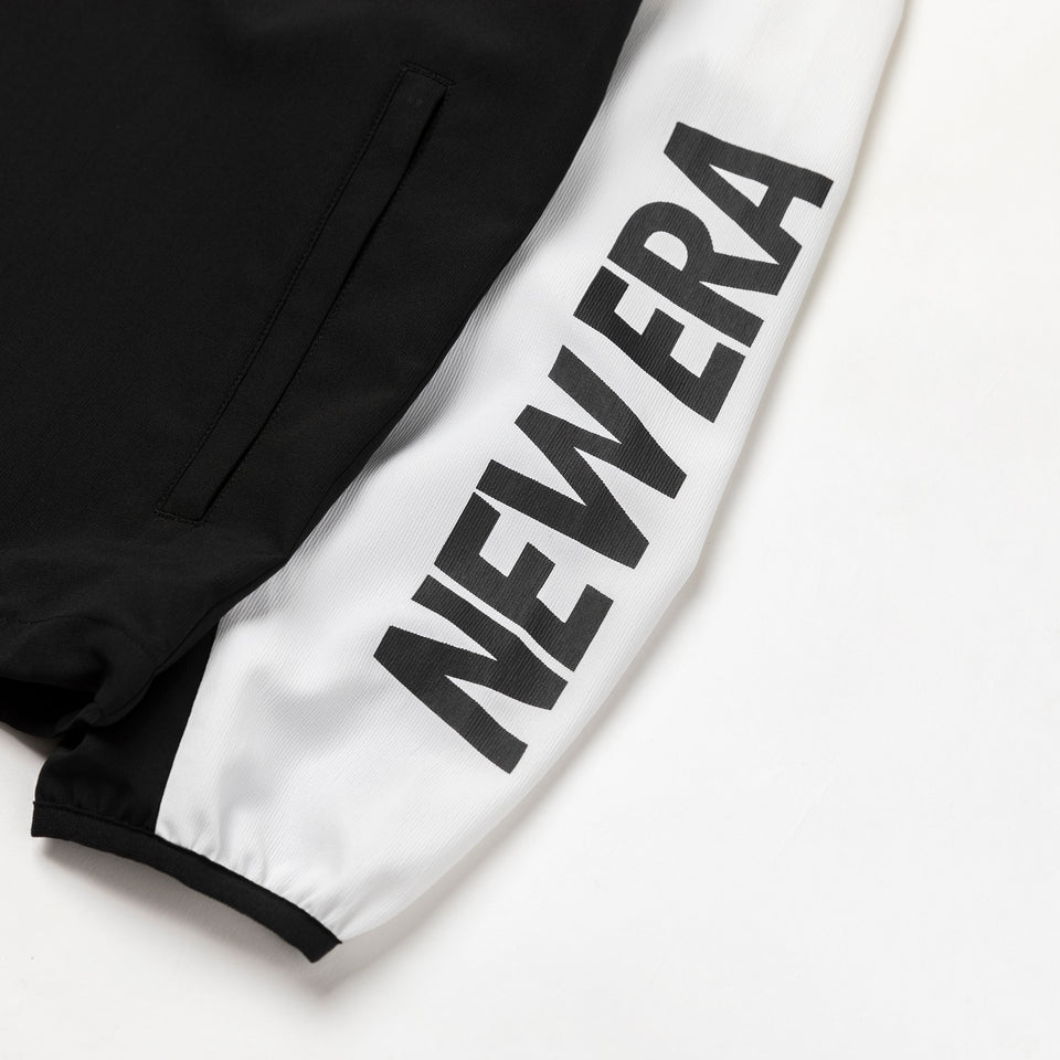 クロスウェアジャケット NEW ERA ホワイト × ブラック/ブラック【 Performance Apparel 】
