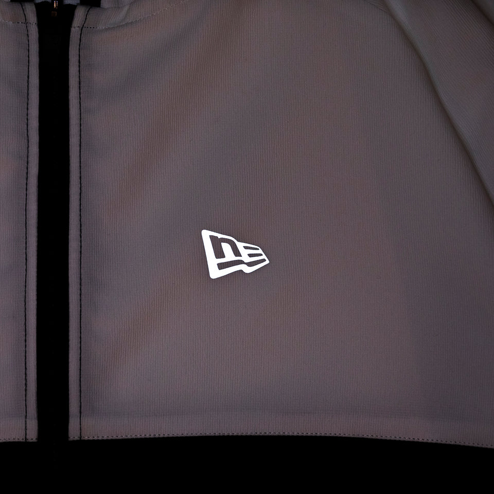 クロスウェアジャケット NEW ERA ホワイト × ブラック/ブラック【 Performance Apparel 】