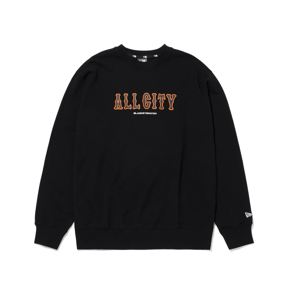 裏毛 スウェット クルーネック 読売ジャイアンツ x BlackEyePatch x NEW ERA レギュラーフィット