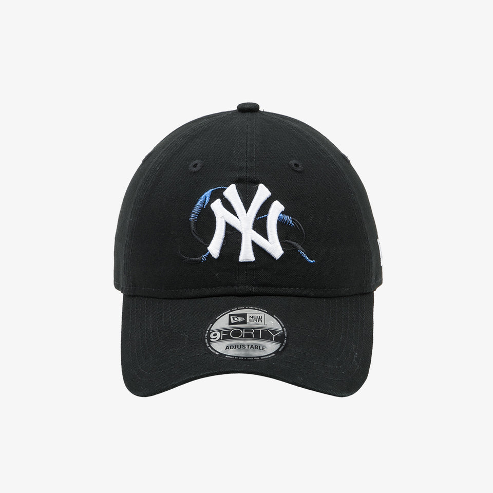 9FORTY BTS × MLB ブラック Swan ニューヨーク・ヤンキース ブラック
