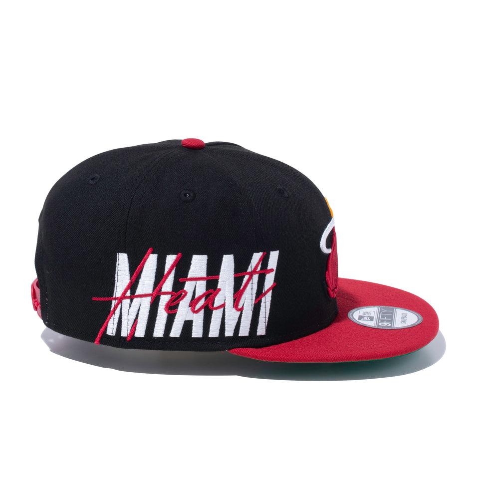 9FIFTY SIDE FRONT マイアミ・ヒート
