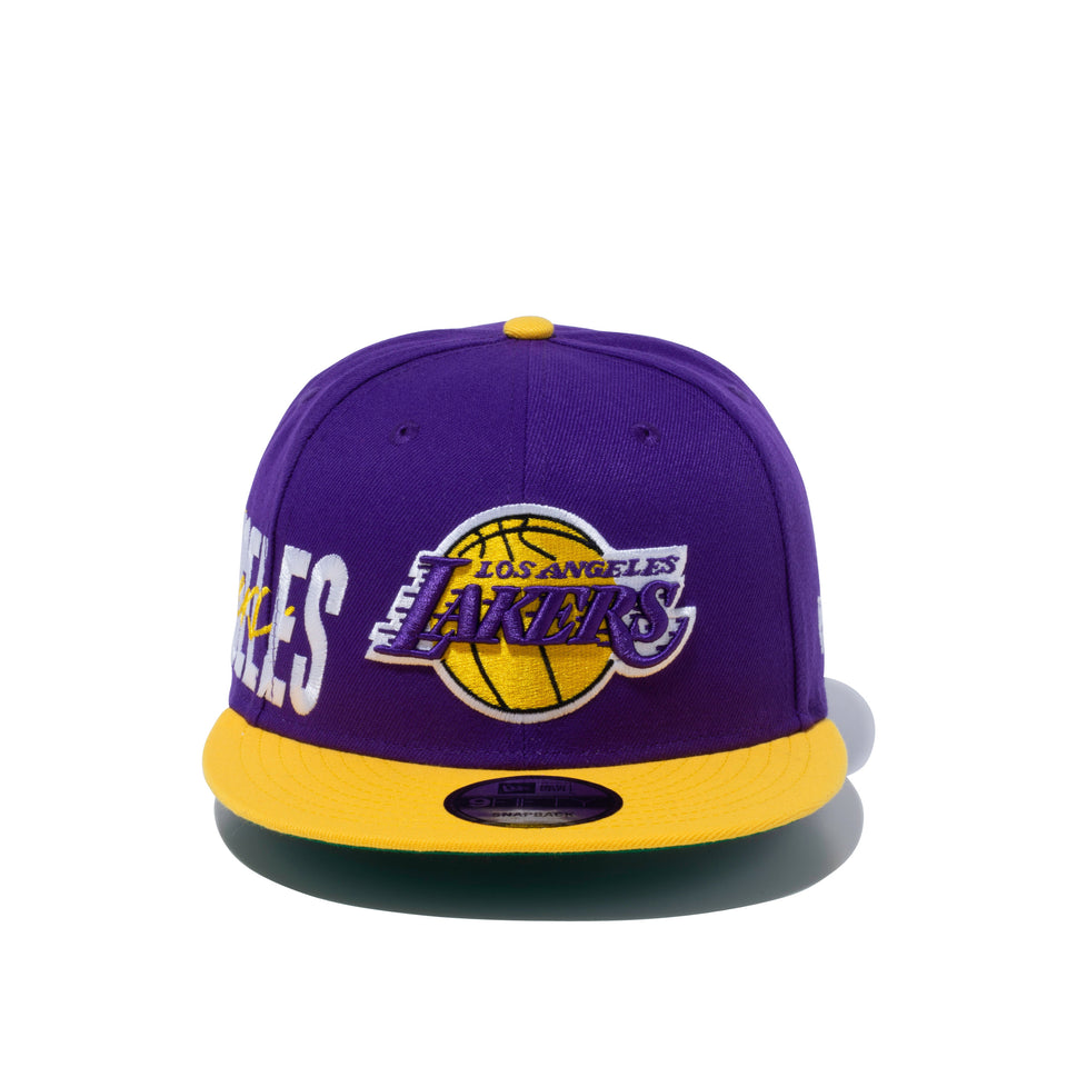 9FIFTY SIDE FRONT ロサンゼルス・レイカーズ
