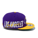 9FIFTY SIDE FRONT ロサンゼルス・レイカーズ