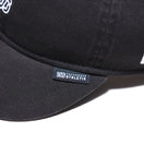 9TWENTY ショートバイザー ONEHUNDRED ATHLETIC ミニロゴ ブラック