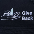 バケット01 SURFRIDER FOUNDATION ECOPET アートワーク ブラック
