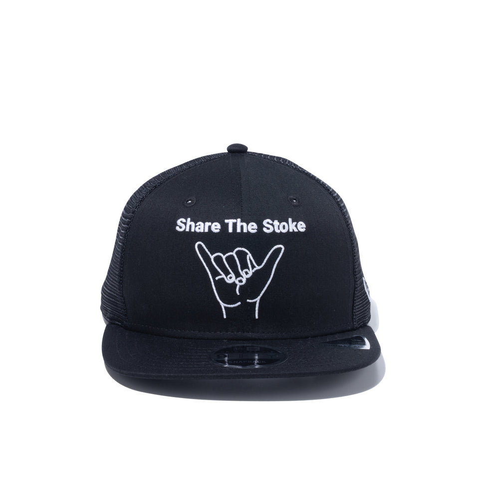9FIFTY Original Fit トラッカー SURFRIDER FOUNDATION ECOPET Share The Stoke ブラック