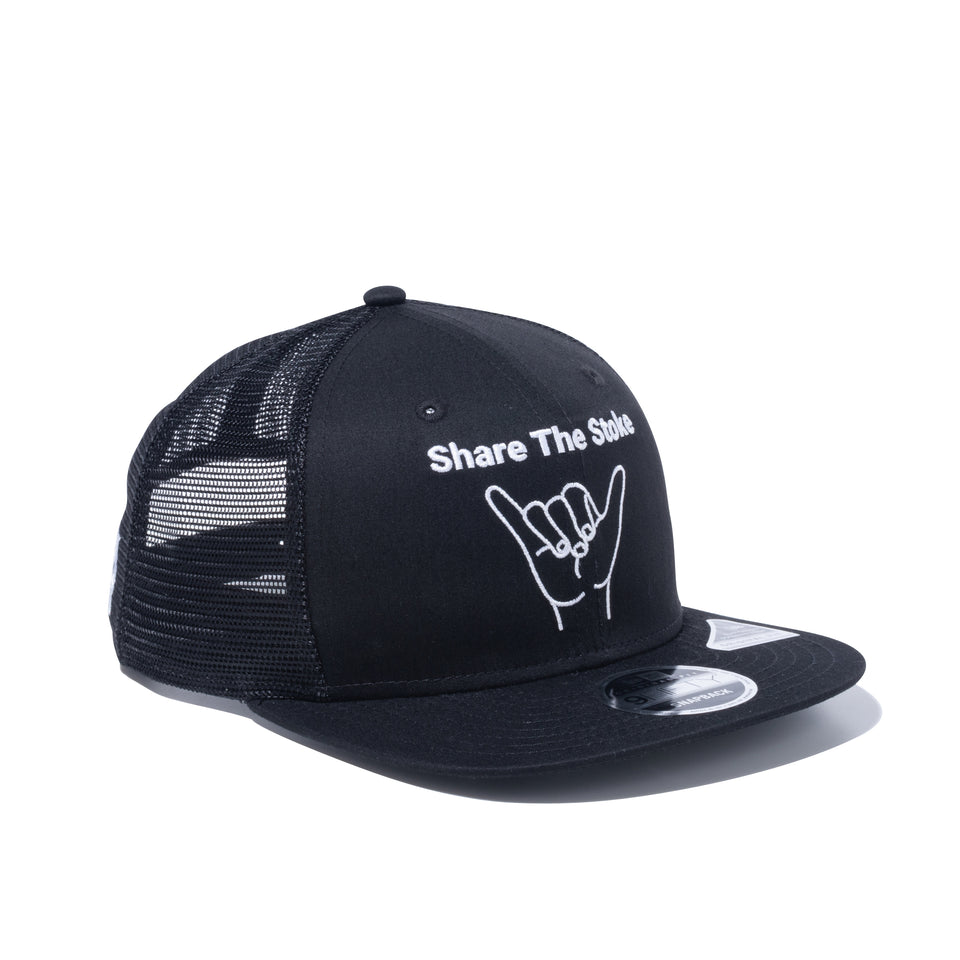 9FIFTY Original Fit トラッカー SURFRIDER FOUNDATION ECOPET Share The Stoke ブラック