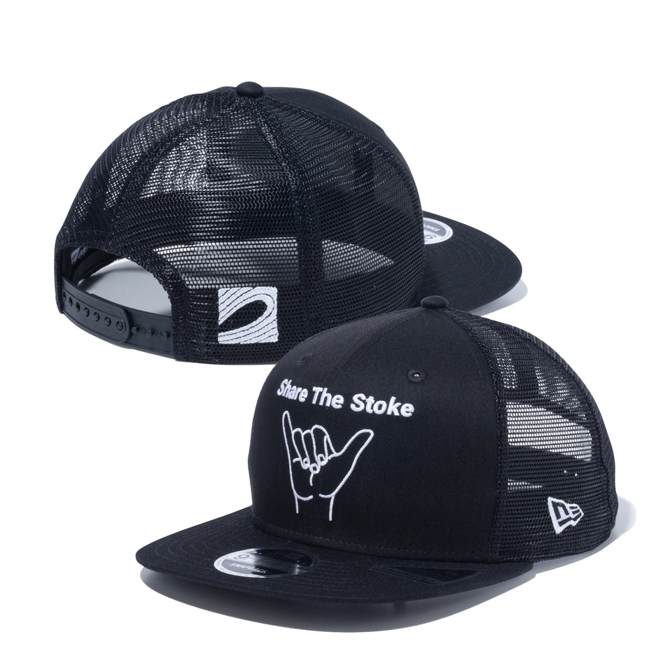 9FIFTY Original Fit トラッカー SURFRIDER FOUNDATION ECOPET Share The Stoke ブラック