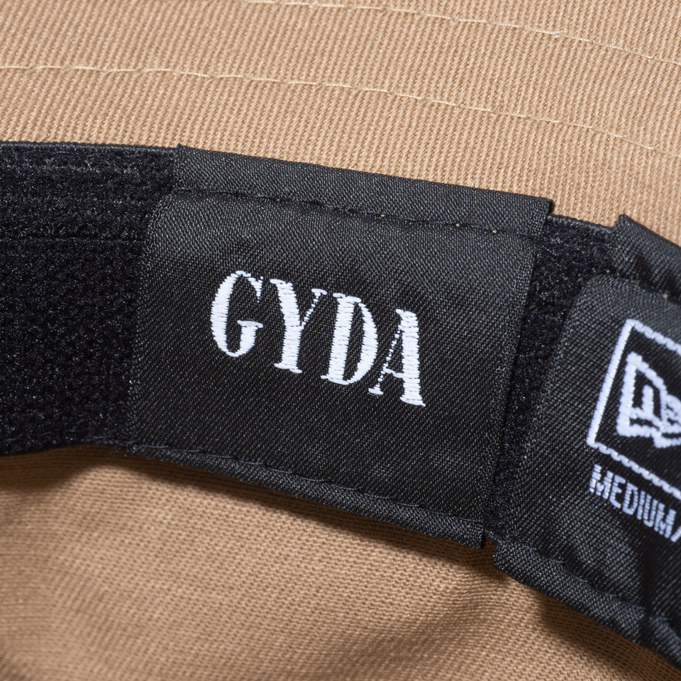アドベンチャー ワイドブリム GYDA ジェイダ ロゴ カーキ