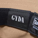 アドベンチャー ワイドブリム GYDA ジェイダ ロゴ カーキ
