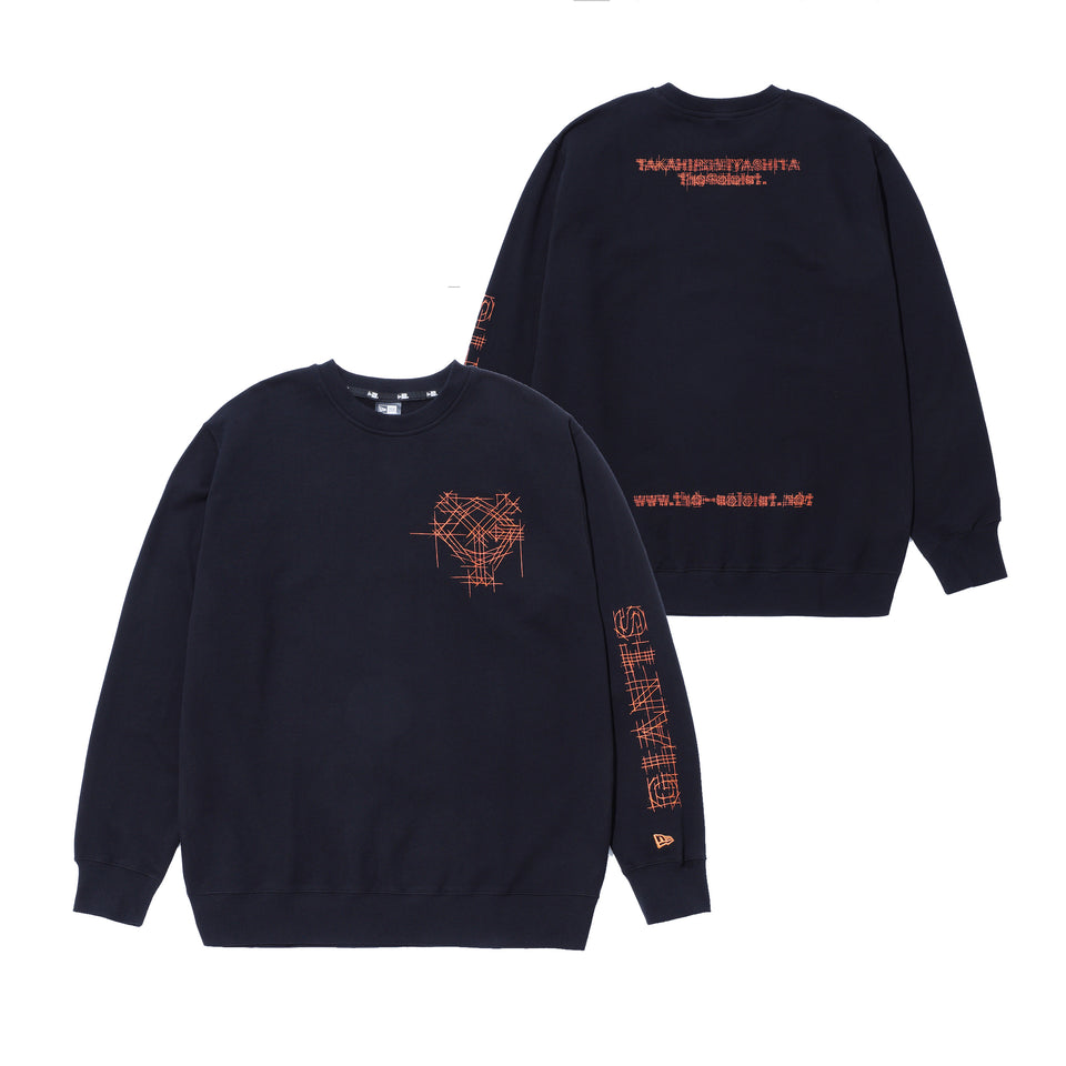 裏毛 スウェット クルーネック 読売ジャイアンツ x TAKAHIROMIYASHITATheSoloist. x NEW ERA ブラック / オレンジ