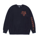 裏毛 スウェット クルーネック 読売ジャイアンツ x TAKAHIROMIYASHITATheSoloist. x NEW ERA ブラック / オレンジ
