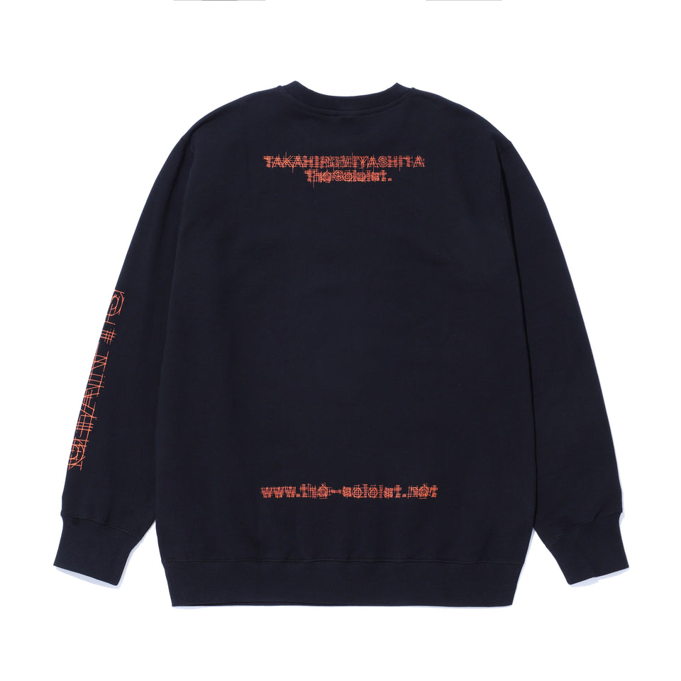 裏毛 スウェット クルーネック 読売ジャイアンツ x TAKAHIROMIYASHITATheSoloist. x NEW ERA ブラック / オレンジ