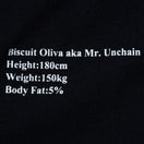 半袖 コットン Tシャツ グラップラー刃牙 VSビスケット・オリバ ブラック レギュラーフィット