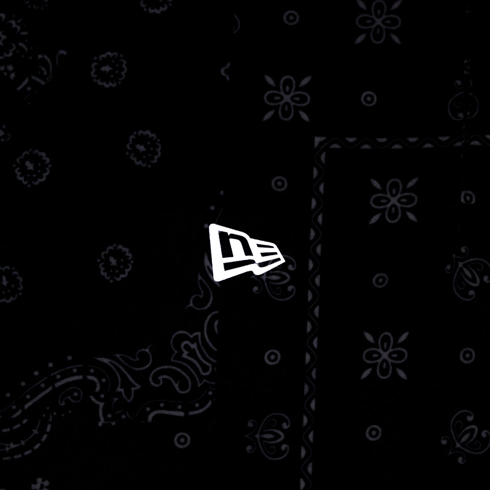 【ゴルフ】 半袖 テック ポロシャツ F.C.Real Bristol ペイズリー ブラック