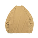 長袖 コットン Tシャツ  Y's FW22 ベージュ レギュラーフィット