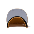 59FIFTY MLB CUSTOM オークランド・アスレチックス カーキ / パナマタン グレーアンダーバイザー