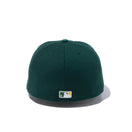 59FIFTY MLB CUSTOM オークランド・アスレチックス ダークグリーン / エメラルドグリーン グレーアンダーバイザー