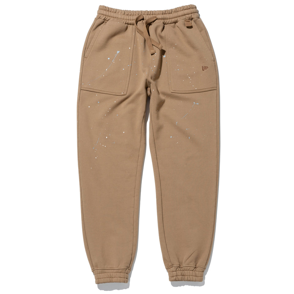 スウェットパンツ ハンドペイント BLACK LABEL FW22 カーキ