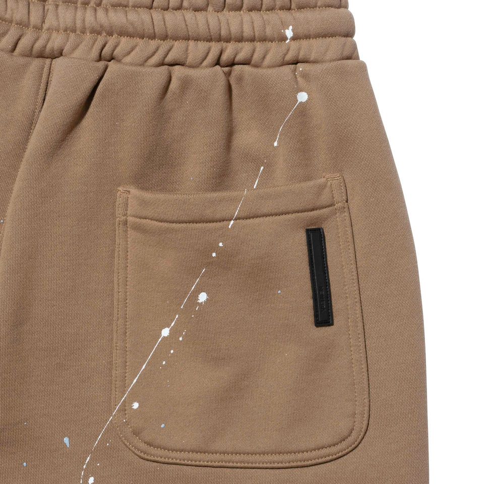 スウェットパンツ ハンドペイント BLACK LABEL FW22 カーキ