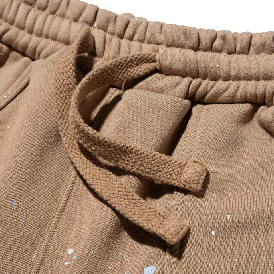 スウェットパンツ ハンドペイント BLACK LABEL FW22 カーキ