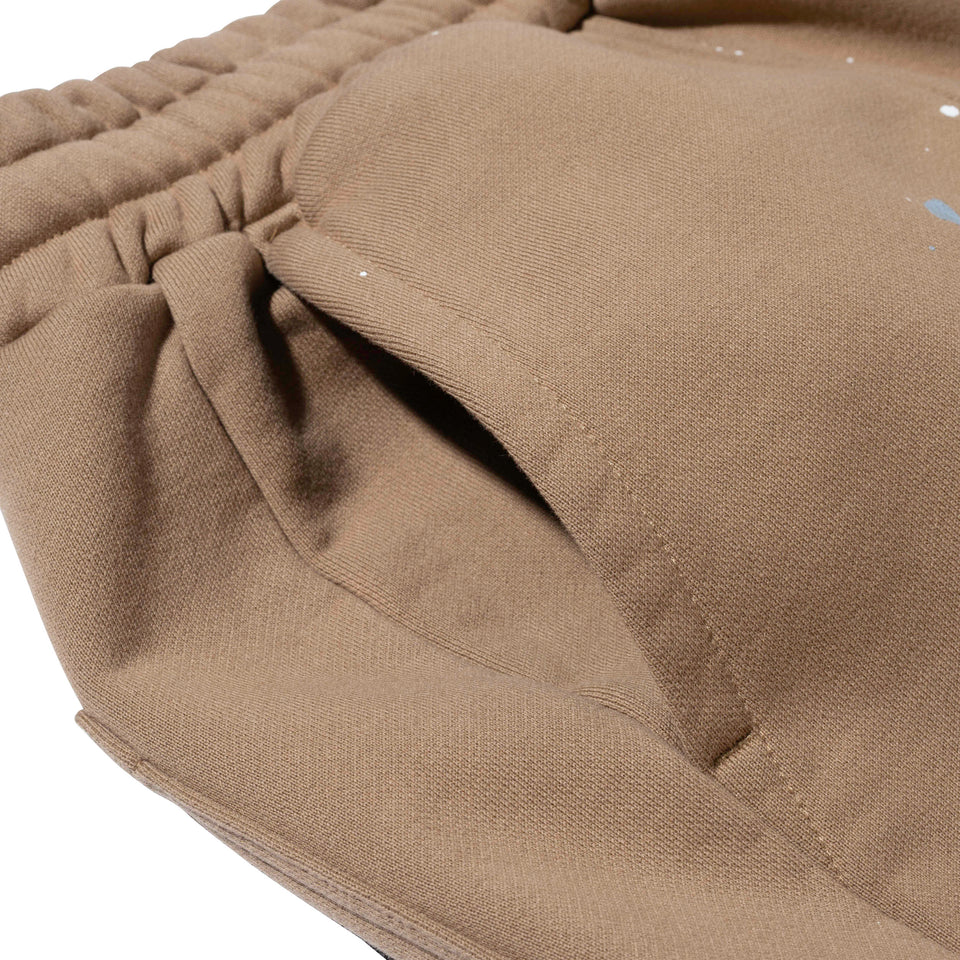 スウェットパンツ ハンドペイント BLACK LABEL FW22 カーキ