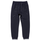 スウェットパンツ ハンドペイント BLACK LABEL FW22 ダークネイビー