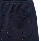 スウェットパンツ ハンドペイント BLACK LABEL FW22 ダークネイビー