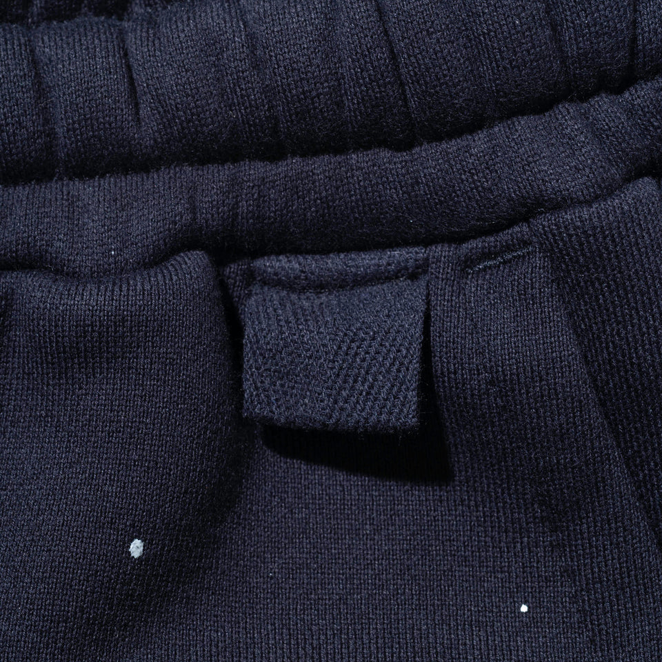 スウェットパンツ ハンドペイント BLACK LABEL FW22 ダークネイビー