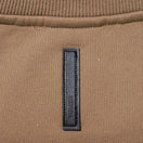 裏毛 クルーネック スウェット ハンドペイント BLACK LABEL FW22 カーキ