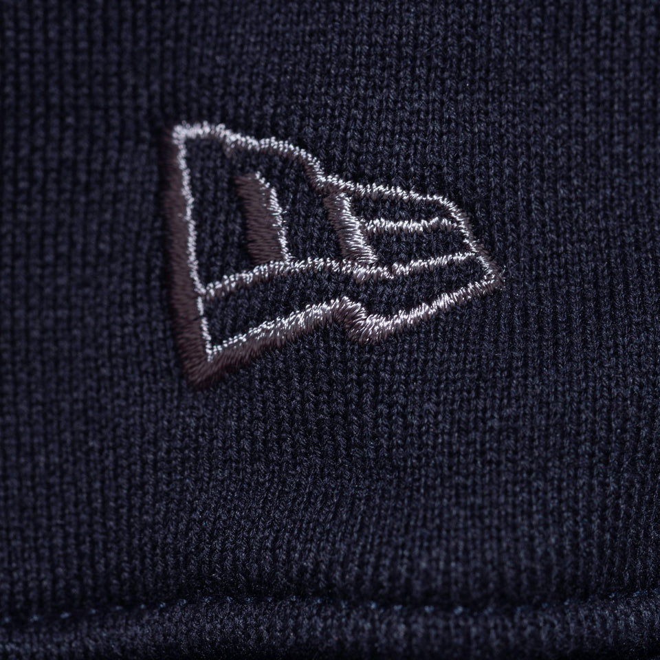 裏毛 クルーネック スウェット ハンドペイント BLACK LABEL FW22 ダークネイビー