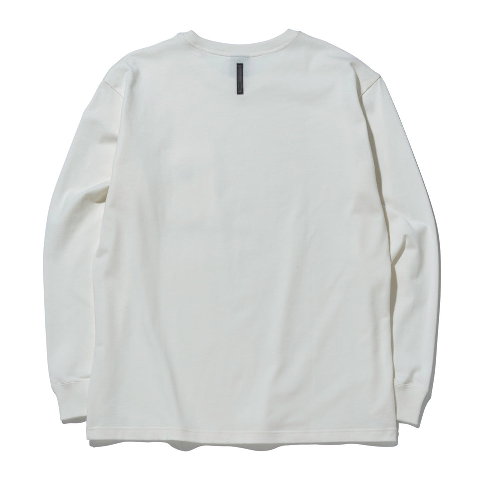 長袖 ポケットTシャツ ヘビーウェイト BLACK LABEL FW22 ホワイト