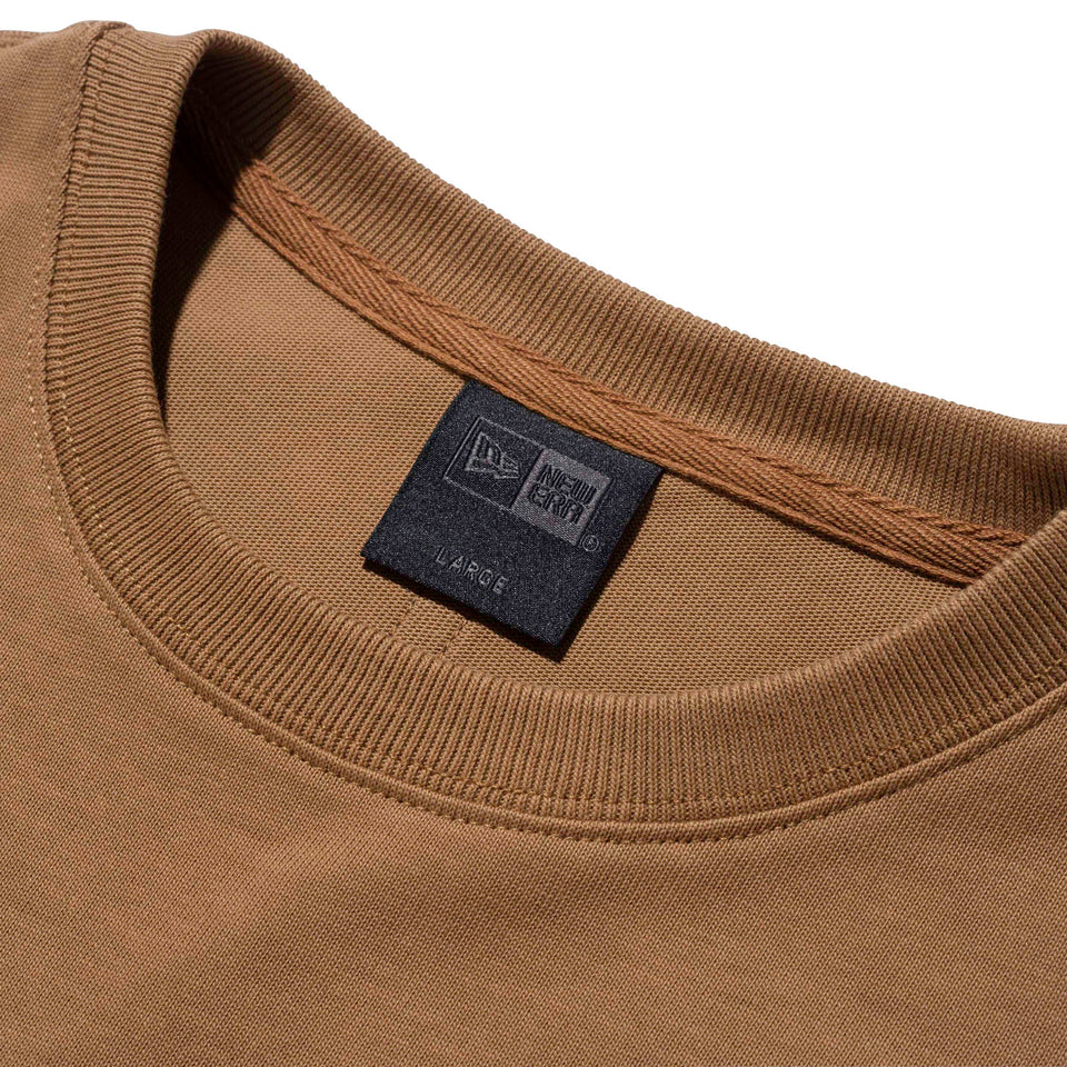 長袖 ポケットTシャツ ヘビーウェイト BLACK LABEL FW22 カーキ