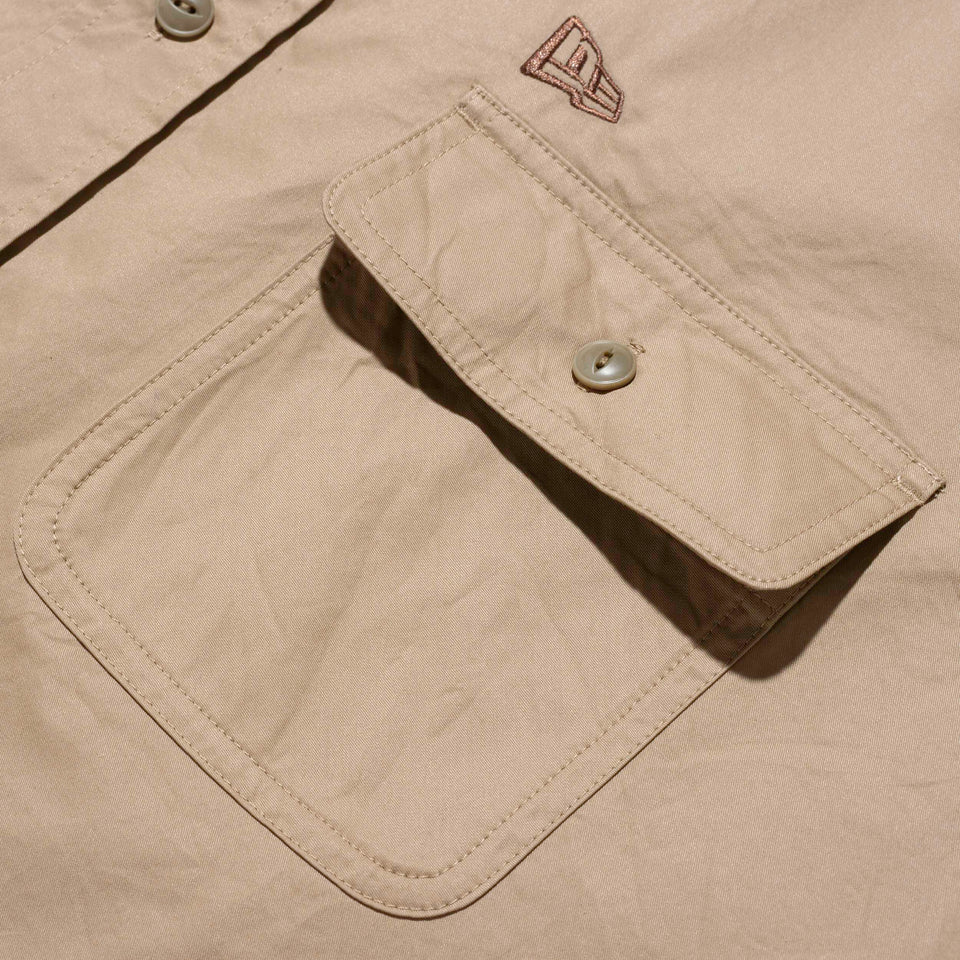 長袖 エンジニアシャツ BLACK LABEL FW22 カーキ