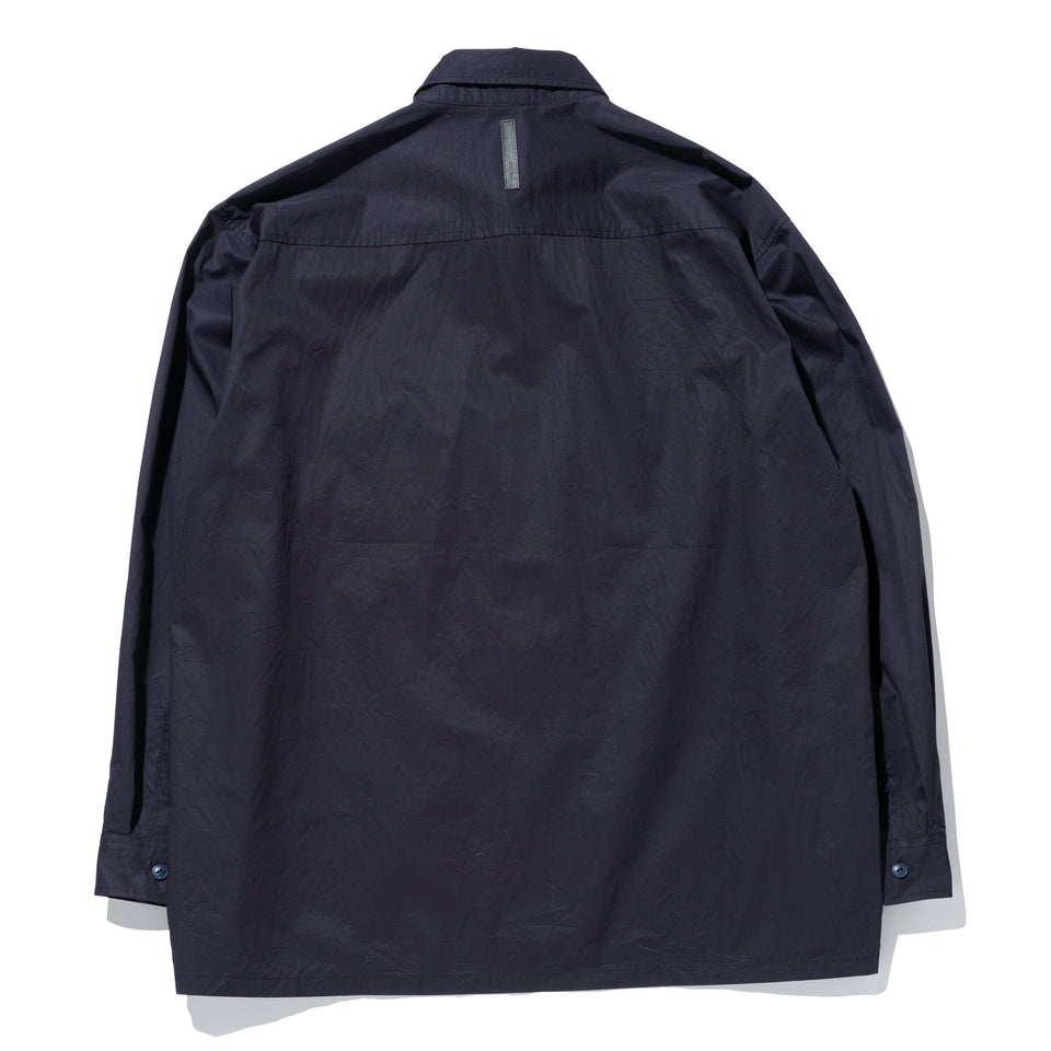 長袖 エンジニアシャツ BLACK LABEL FW22 ダークネイビー