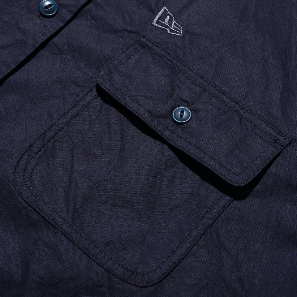 長袖 エンジニアシャツ BLACK LABEL FW22 ダークネイビー