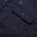 長袖 エンジニアシャツ BLACK LABEL FW22 ダークネイビー