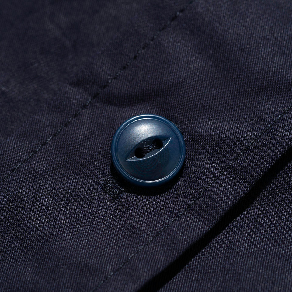 長袖 エンジニアシャツ BLACK LABEL FW22 ダークネイビー