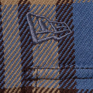 長袖 フランネルシャツ BLACK LABEL FW22 ネイビー