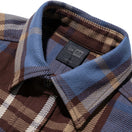 長袖 フランネルシャツ BLACK LABEL FW22 ネイビー