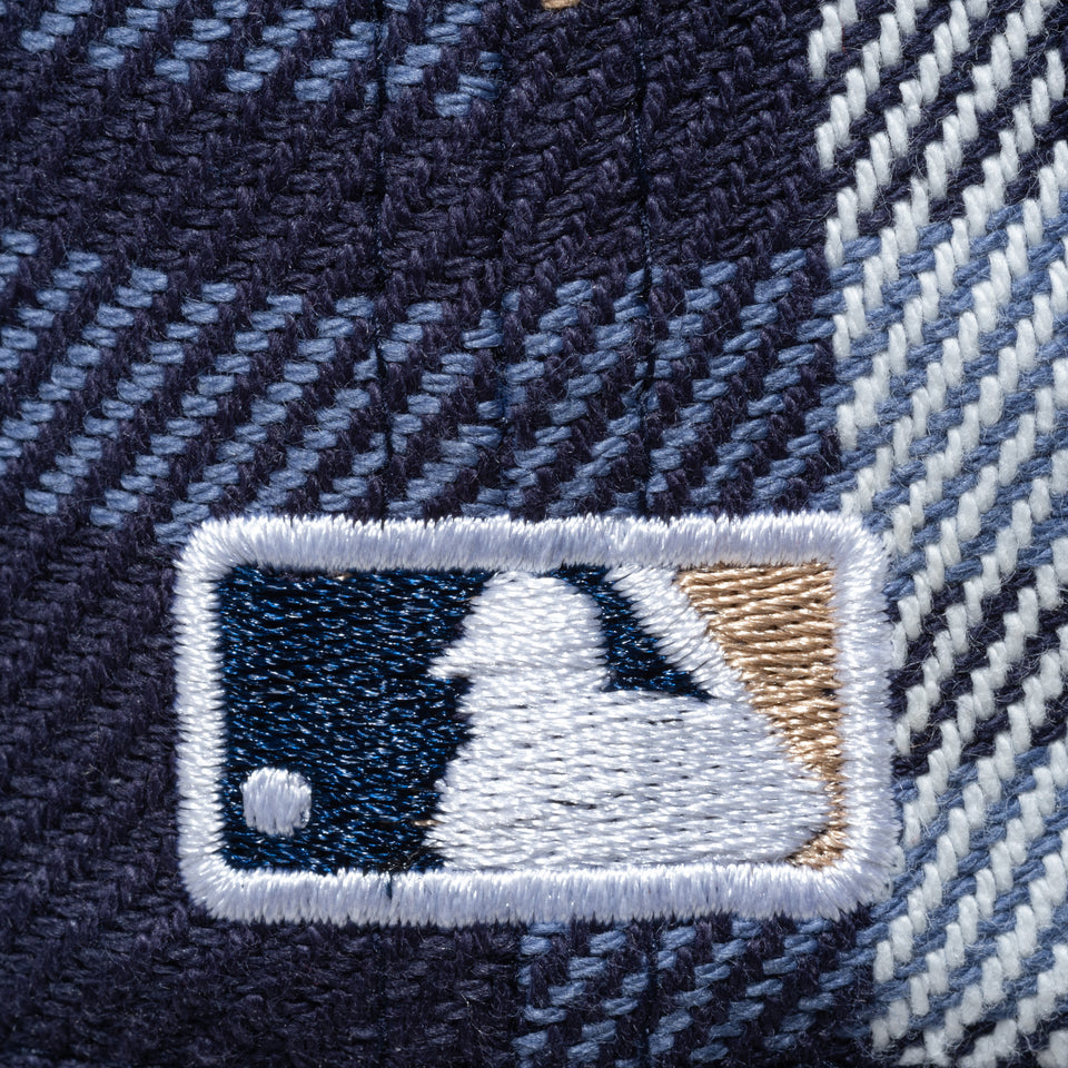 59FIFTY BLACK LABEL FW22 ニューヨーク・ヤンキース フランネル ネイビーバイザー