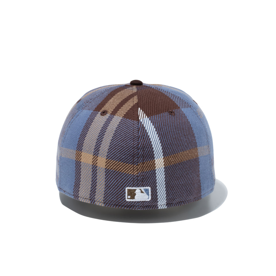 59FIFTY BLACK LABEL FW22 ボストン・レッドソックス フランネル ブラウンバイザー