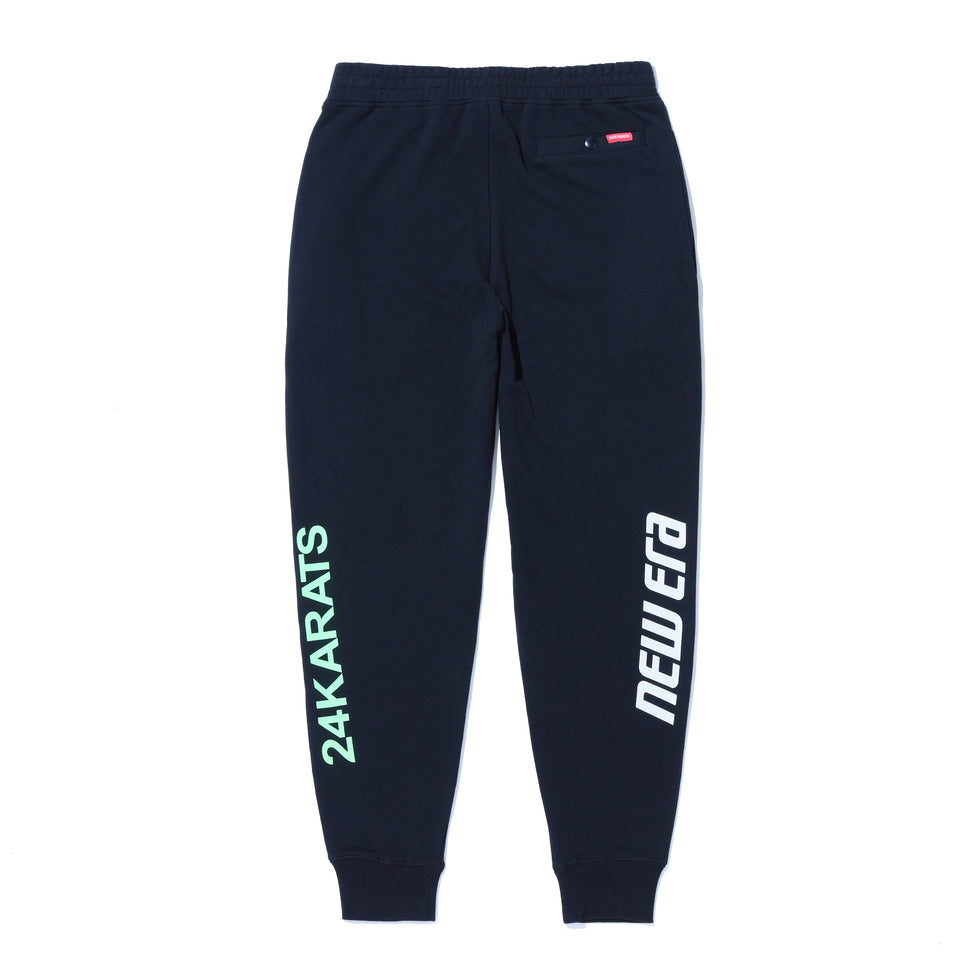 裏毛 スウェットパンツ 24karats ブラック