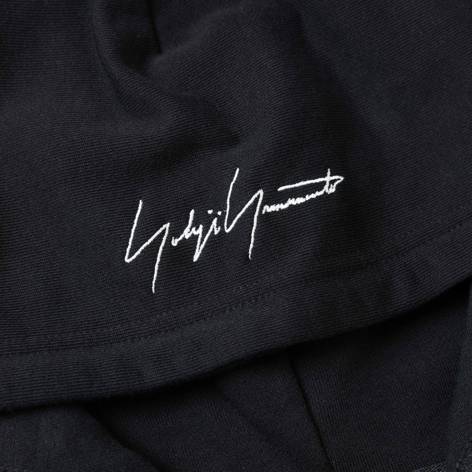 裏毛 スウェット プルオーバーフーディー Yohji Yamamoto SS23 ダリア ブラック