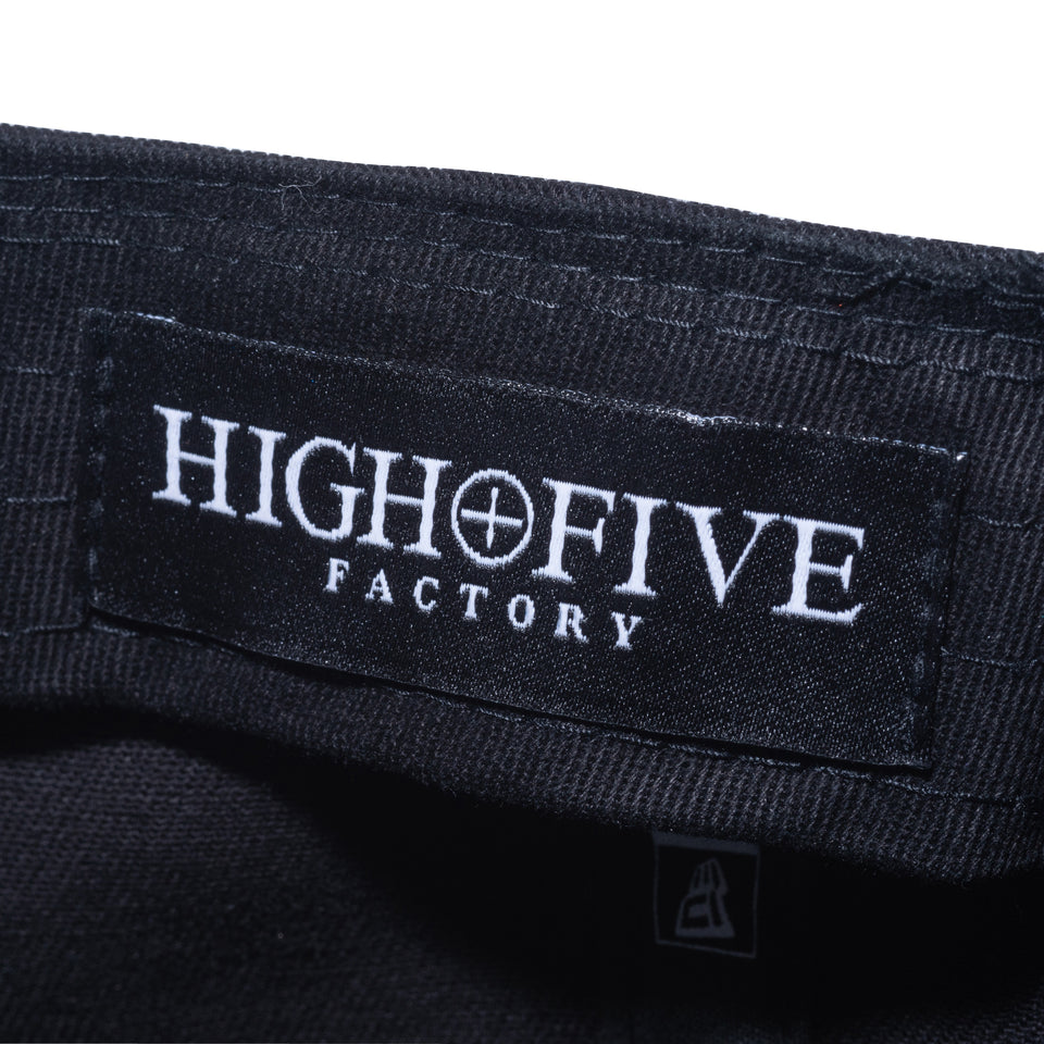 カジュアルクラシック HIGH FIVE FACTORY ウーブンラベル ブラック