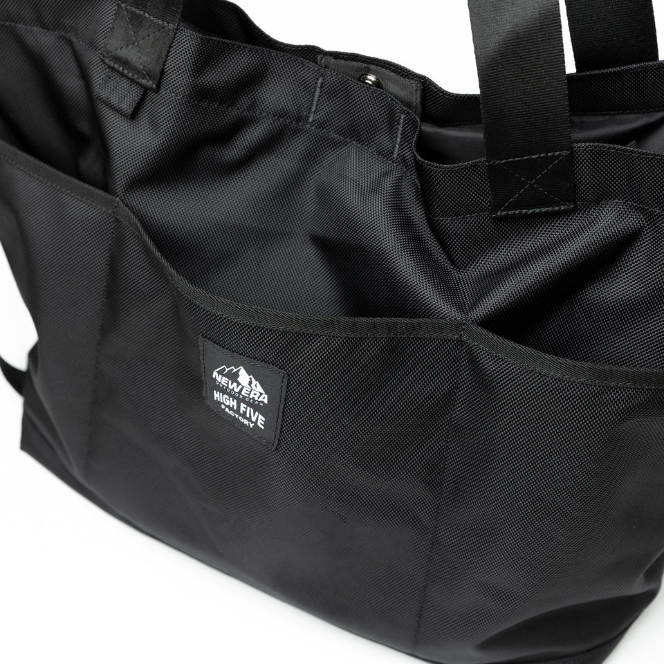 ジムトートバッグ 37L HIGH FIVE FACTORY ロゴ ブラック