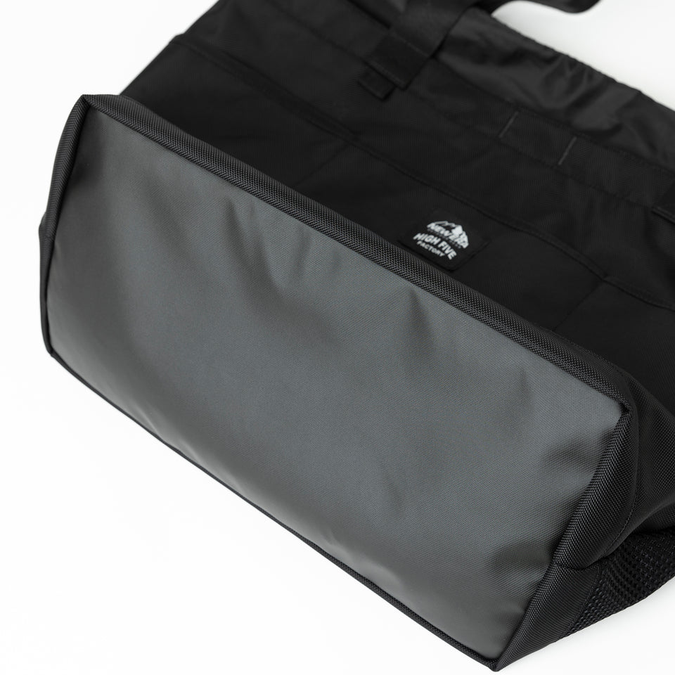 ジムトートバッグ 37L HIGH FIVE FACTORY ロゴ ブラック