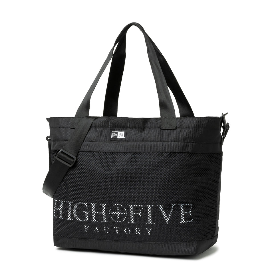 ジムトートバッグ 37L HIGH FIVE FACTORY ロゴ ブラック